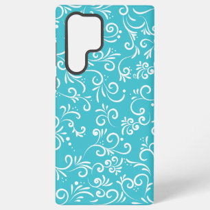 Niedlich Light Blue Ornamental Samsung Galaxy Hülle
