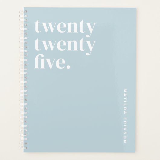 Niedlich Light Blue School Planer (Vorderseite)