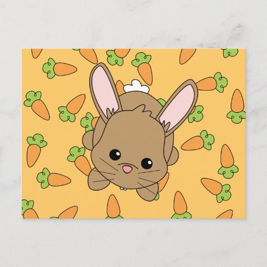 Niedlich Lil' Bunny Postkarte (Vorderseite)