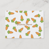 Niedlich Lil' Bunny Visitenkarte (Rückseite)