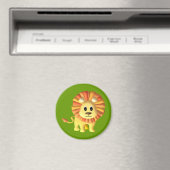 Niedlich Lil Lion Magnet (In Situ (Geschirrspüler))