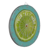 Niedlich Lime Green Lemon Frucht Dartscheibe (Vorderseite Links)