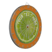 Niedlich Lime Green Lemon Frucht Dartscheibe (Vorderseite Links)