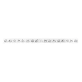 Niedlich Line Art Houses Satinband