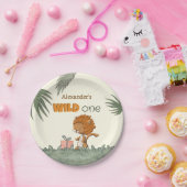 Niedlich Lion 1. Geburtstag Party Pappteller (Party)