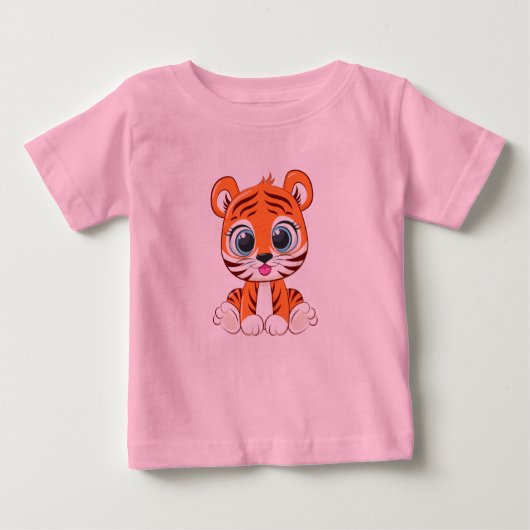 Niedlich Lion Baby T - Shirt (Vorderseite)