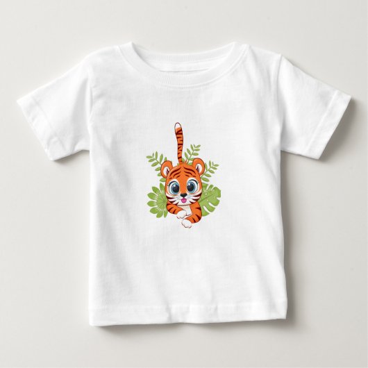 Niedlich Lion Baby T - Shirt (Vorderseite)