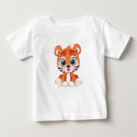 Niedlich Lion Baby T - Shirt (Vorderseite)
