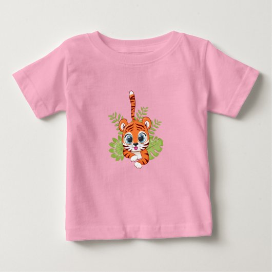 Niedlich Lion Baby T - Shirt (Vorderseite)