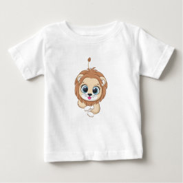 Niedlich Lion Baby T - Shirt