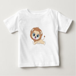 Niedlich Lion Baby T - Shirt