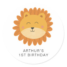 Niedlich Lion Birthday