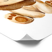 Niedlich Lion Blume Kinderzimmer Poster Kids Zimme (Ecke)