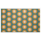 Niedlich Lion Green Kinderzimmer Stoff (Fat Quarter (45,7 x 55,9 cm))