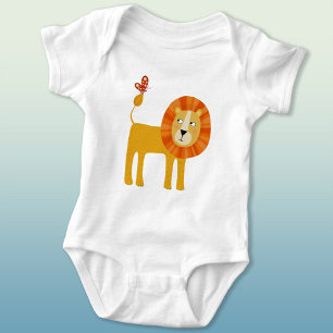 Niedlich Lion Safari Baby Strampler