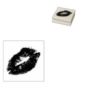 Niedlich Lipstick Kiss Gummistempel (Stempel)