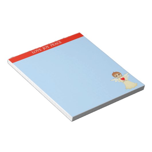 Niedlich Little Angel Notizblock (angewinkelt)