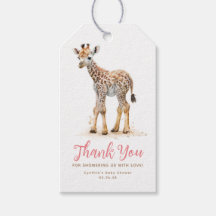 Niedlich Little Baby Giraffe Vielen Dank