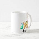 Niedlich Little Baby Llama Personalisiert Kaffeetasse (VorderseiteRechts)