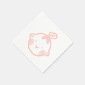 Niedlich Little Baby Serviette (Ecke)