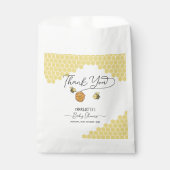 Niedlich Little Bees Honeycomb Babydusche Geschenktütchen (Vorderseite)