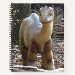 Niedlich Little Beige Dinosaur-Notebook Notizblock