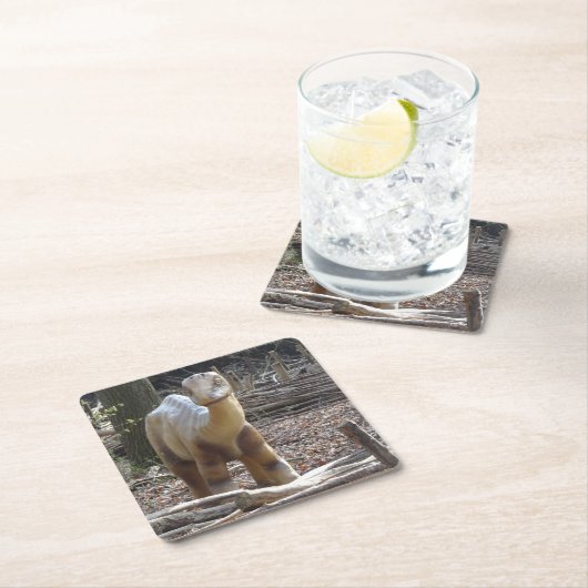 Niedlich Little Beige Dinosaurier Untersetzer (Vor Ort)