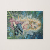 Niedlich Little Blonde Fairy Puzzle (Horizontal)