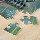 Niedlich Little Blonde Fairy Puzzle (Seite)