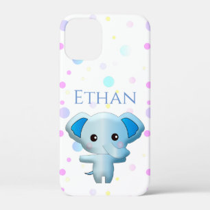 Niedlich Little Blue Boy Elephant Case-Mate iPhone Hülle