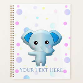 Niedlich Little Blue Boy Elephant Planer