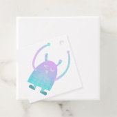 Niedlich Little Blue Monster Geschenkanhänger (Beispiel)