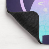 Niedlich Little Blue Monster Mousepad (Ecke)