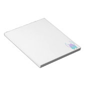 Niedlich Little Blue Monster Notizblock (angewinkelt)
