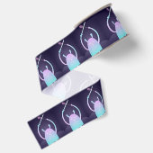 Niedlich Little Blue Monster Ripsband (Rückseite)