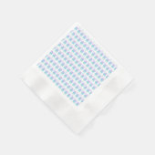 Niedlich Little Blue Monster Serviette (Ecke)