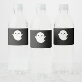 Niedlich Little Boo Angepasst Wasserflaschenetikett (Flaschen)