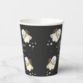 Niedlich Little Boo Baby Ghost Halloween Fall Pappbecher (Links)