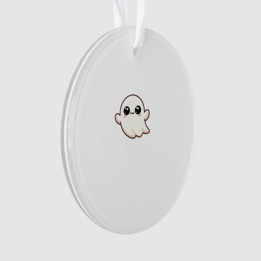 Niedlich Little Boo Basic Clean Ornament (Vorderseite)