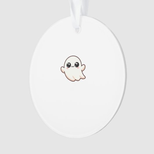 Niedlich Little Boo Basic Clean Ornament (Vorderseite)
