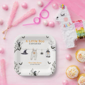 Niedlich Little Boo Clothesline Babydusche Pappteller (Party)