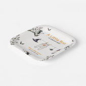 Niedlich Little Boo Clothesline Babydusche Pappteller (Gewinkelt)