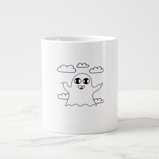 Niedlich Little Boo Creative Style Jumbo-Tasse (Vorderseite)