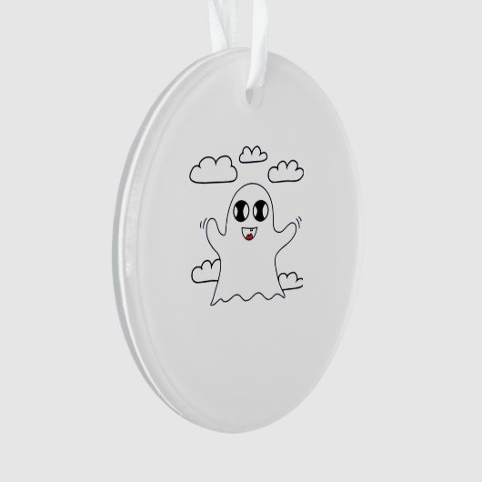 Niedlich Little Boo Creative Style Ornament (Vorderseite)