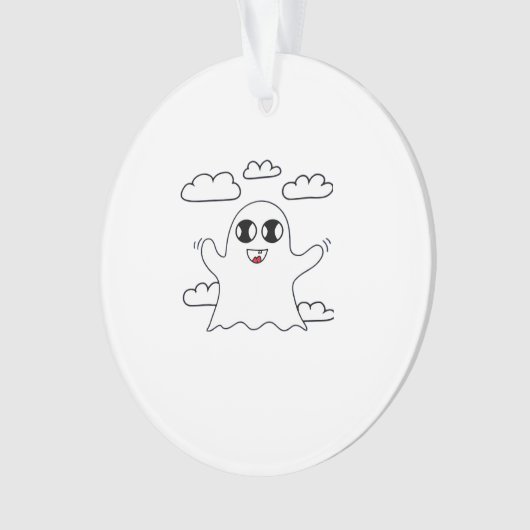 Niedlich Little Boo Creative Style Ornament (Vorderseite)