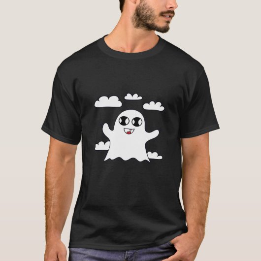 Niedlich Little Boo Creative Style T-Shirt (Vorderseite)