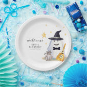Niedlich Little Boo Ghost Boy Babydusche Willkomme Pappteller (Party)