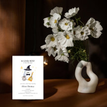 Niedlich Little Boo Ghost Hollaween Boy Baby Dusch