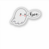 Niedlich Little Boo Grafik Coole Ästhetik Aufkleber (Vorderseite)