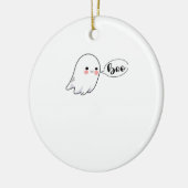 Niedlich Little Boo Grafik Coole Ästhetik Keramik Ornament (Links)